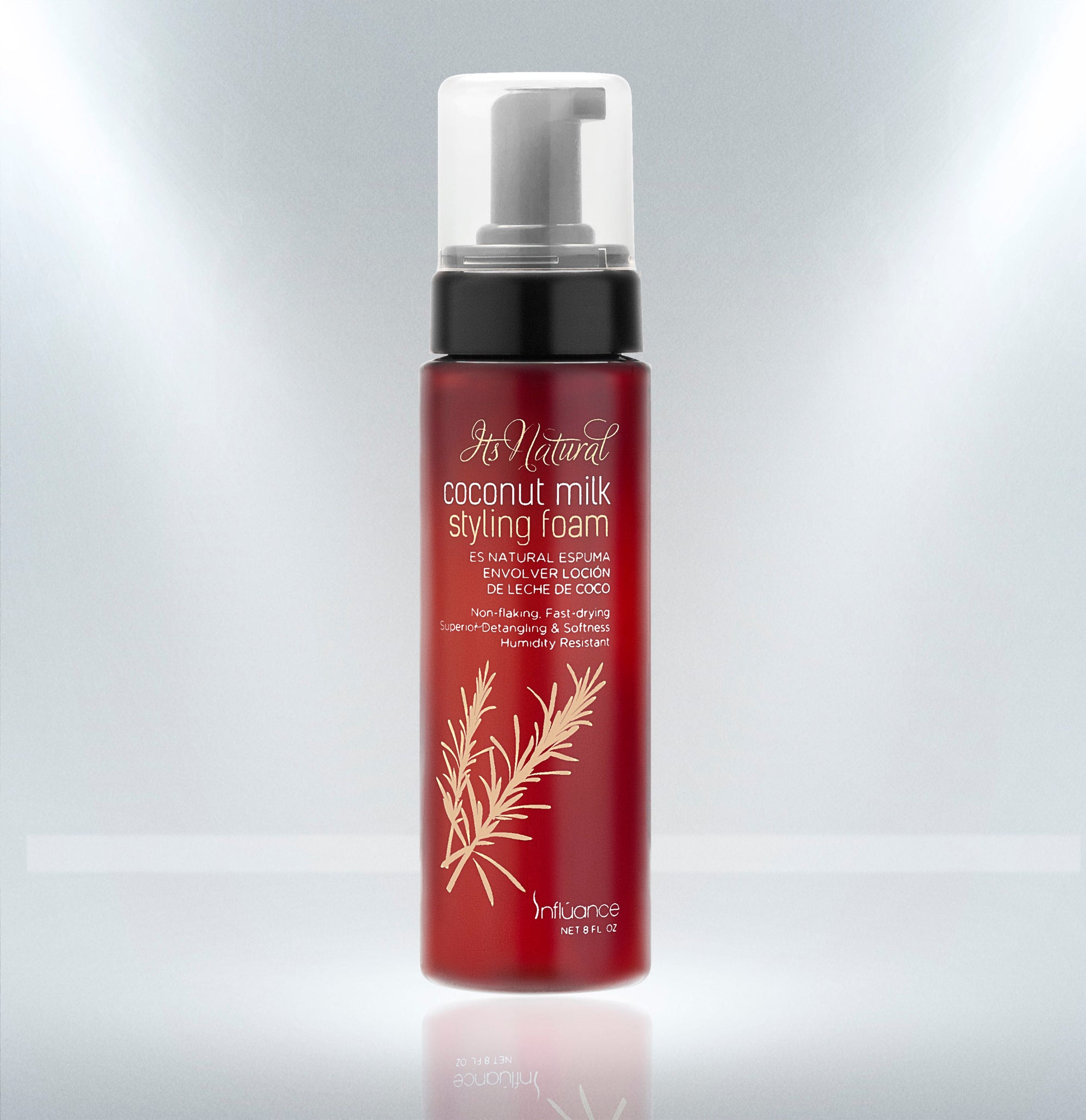 It's Natural Coconut Milk
Styling Foam 8oz
