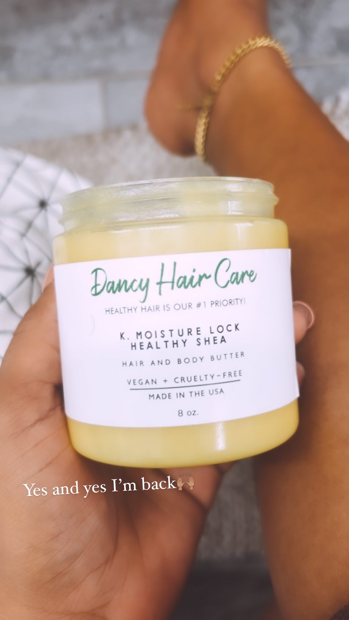 DHC K. Moisture Lock Healthy Shea Hair and Body Butter